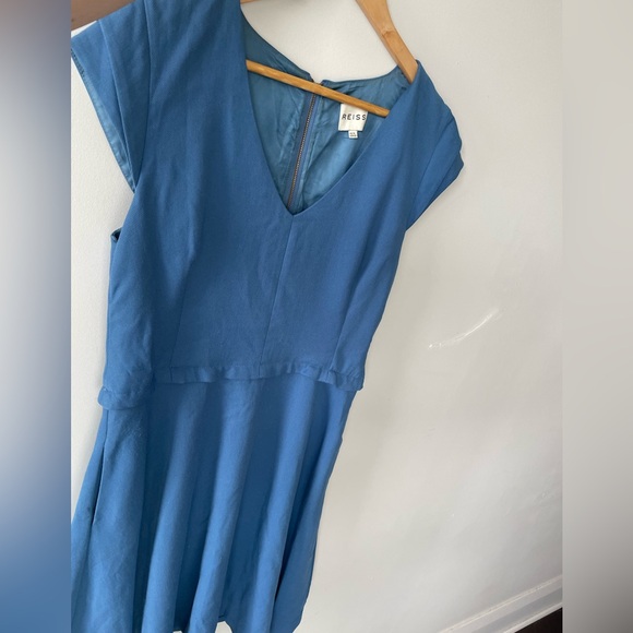 Periwinkle Reiss dress with pockets - Picture 2 of 6